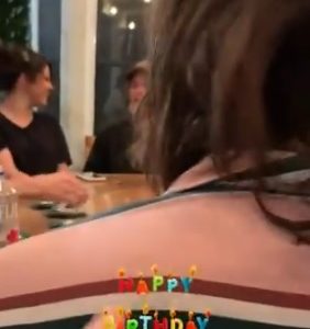 18 August Selena in Petra Collins’s Instagram Story