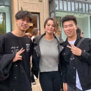 14 September Selena with fans in Boston