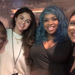 26 September Selena backstage at Lauren Daigle’s concert in Los Angeles