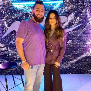 29 October Selena with radio DJ’s at NOW 102.7 and Music Choice