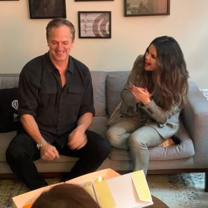 29 October @tompoleman on Instagram: Thanks to @selenagomez for the birthday cupcakes!