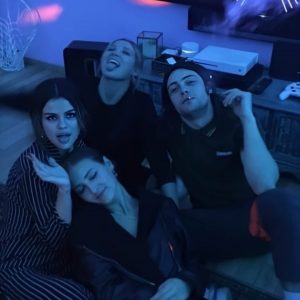 29 October Selena at a party in New York