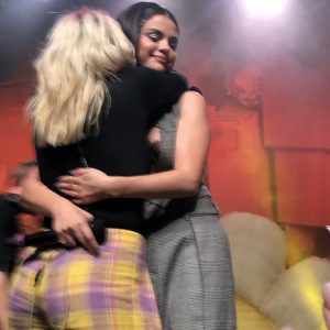 11 November Selena performing with Julia Michaels at Fonda Theater in Los Angeles