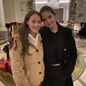 10 December Selena with fans in London