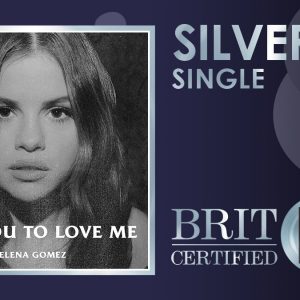 13 December @BRITs on Twitter: ‘Lose You To Love Me’ is now #BRITcertified Silver