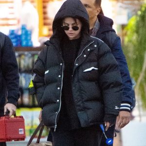 13 January Selena arriving at the airport JFK in New York