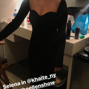 23 January Selena in Kate Young’s Instagram Story