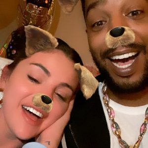 11 January Selena in Kid Cudi’s Instagram Story