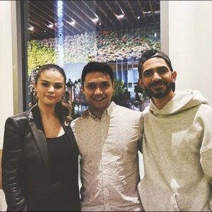 16 January Selena with fans some time ago