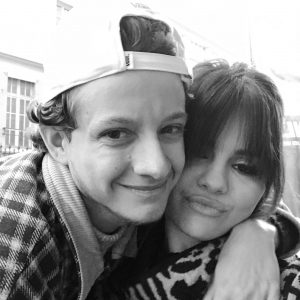 14 January Selena with a fan in Paris last December