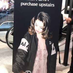 15 January cute Rare promo banners at the Puma store in New York