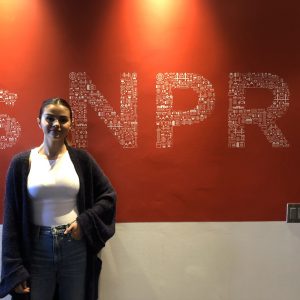 23 January @lourdesgnavarro on Twitter: Here is @selenagomez at @NPRWest