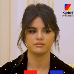 18 January Selena answering Fast & Curious questions for Konbini Originals