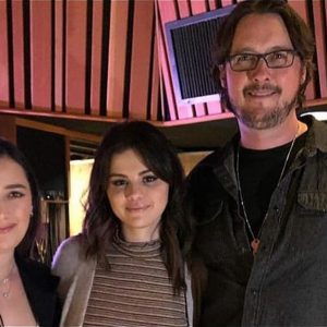 24 February new pic of Selena at The Village Studio