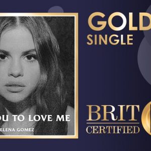 14 February Lose You To Love Me certified gold in the UK