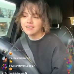 5 February check out Selena’s Live Chat on Instagram