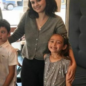 25 March new rare pic of Selena with fans from unknown year