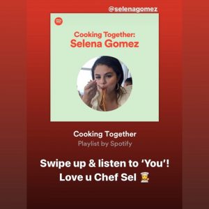 23 April Selena on Instagram Story