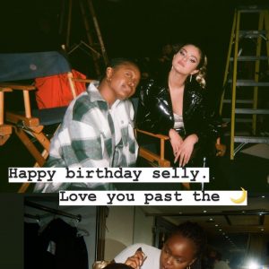 22 July Charm La’Donna wished Selena A Happy Birthday via Instagram story