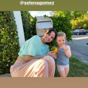 22 July Amy Rosoff Davis wished Happy Birthday to Selena via Instagram Story