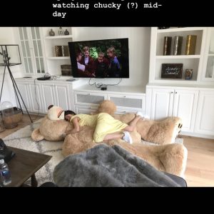 22 July Selena in @petrafcollins’s Instagram Story