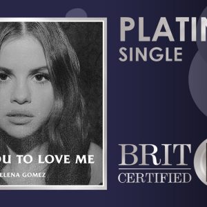 14 August Lose You To Love Me is platinum in the UK