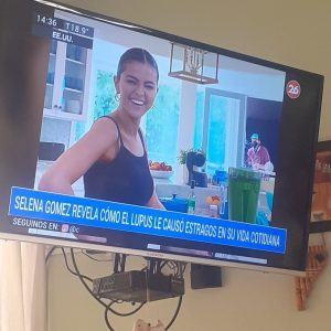 24 August Argentinian TV channel shows Selena in local news