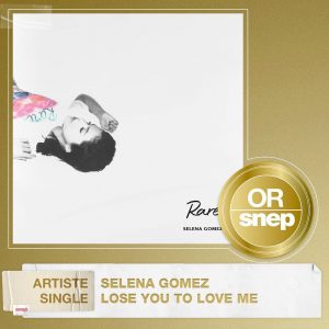 14 September Lose You To Love Me went Gold in France