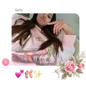 15 September Selena wearing “Im Sorry” by Petra Collins