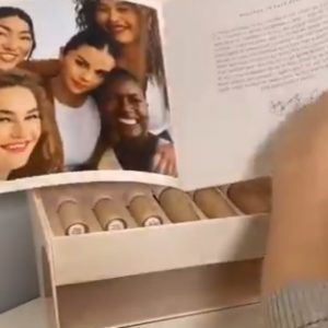 2 September check out Rare Beauty PR box unpacking by Chloe Morello