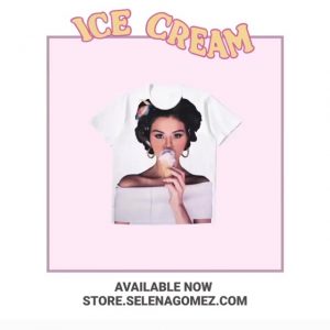 21 September Selena on Twitter: Check out the new Ice Cream merch