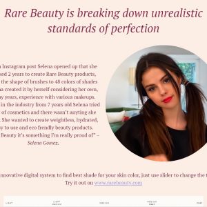 22 September check out our new Rare Beauty promo page