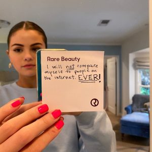 10 October @Sephora on Instagram: Today is #WorldMentalHealthDay, and we are so proud to have a brand like @rarebeauty by @selenagomez represented at Sephora