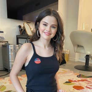 22 October Selena on Instagram: Just finished filling out my ballot!