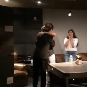 23 October new rare video of Selena meeting fans at the Interscope last year