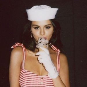 1 November Selena on set of Ice Cream music video