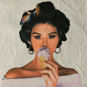 9 November close up pics of Selena x Ice Cream merchandise t-shirt