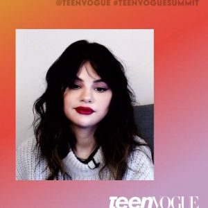 5 December check out special online apperance of Selena at the #TeenVogueSummit