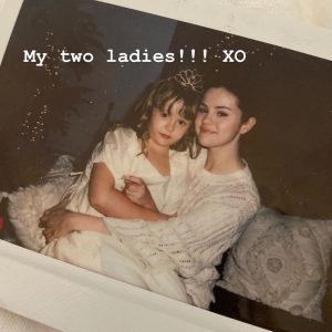 17 January Selena and Grace in Mandy Teefey’s Instagram story