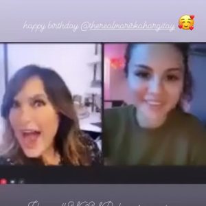 23 January Selena in @gabriellafka’s Instagram story