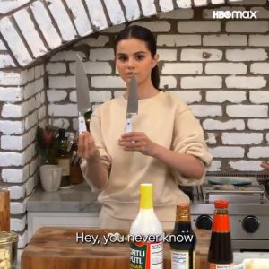 28 January Selena on Twitter:  Clearly I make people nervous when I’m in the kitchen