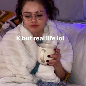 16 February Selena on Instagram story