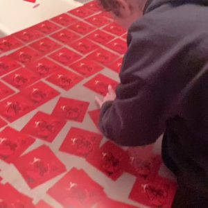 21 February Selena signing Revelacion CDs in the new Instagram story