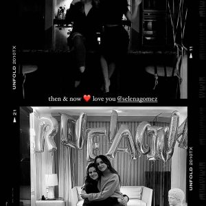 12 March Selena in Cortney Lopez’s Instagram Story