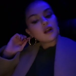 13 March Selena singing Adios and Selfish Love on Instagram stories