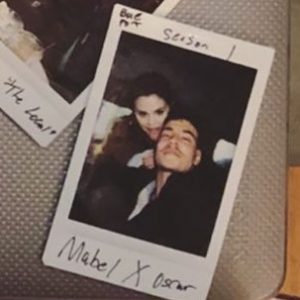 5 April new polaroids with Selena spotted in Aaron Dominguez’s Instagram story