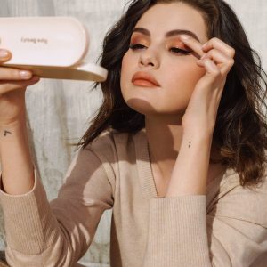 5 April @rarebeauty on Instagram: You asked for more neutral eyeshadows, and @selenagomez DELIVERED! 👏