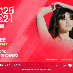 7 April Selenators has been nominated as Best Fan Army on iHeartRadio Music Awards 2021!