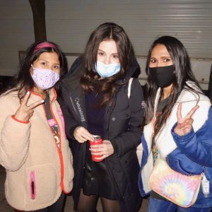 18 April new pic of Selena with fans taken few days ago in New York