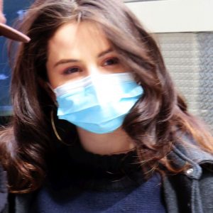 9 April more candids of Selena from set of Only Murders In The Building in New York